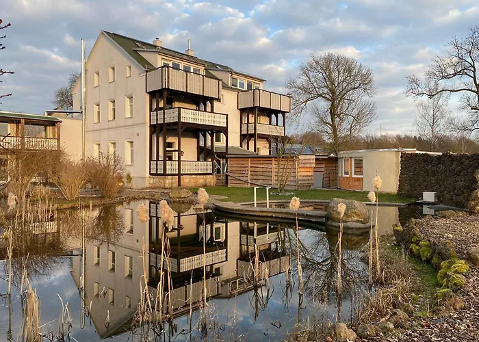 公寓 Traumdomizile - Am Gruenen Stadtrand 开姆尼茨